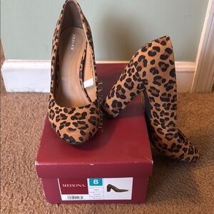 Merona Leopard Print Women's Heels